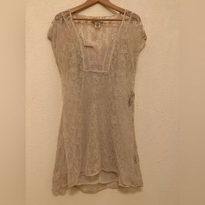 Ralph Lauren Denim&Supply, Vintage Ivory Lace Dress, Size Medium